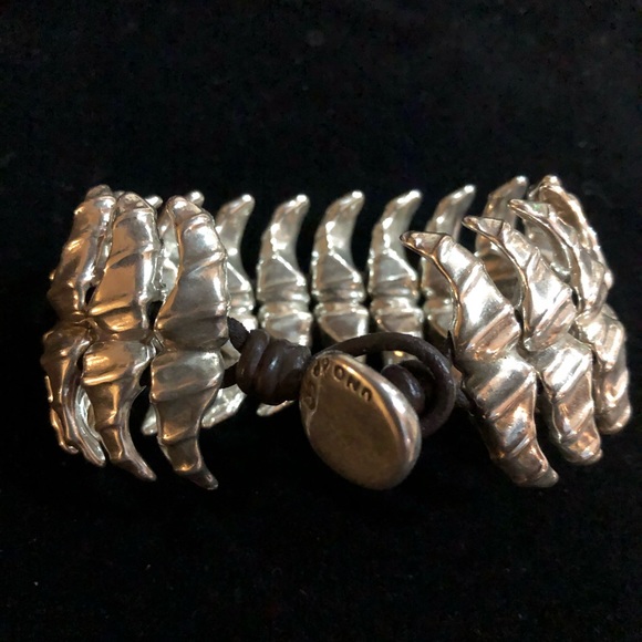 UNOde50 Dancer Cloud Silver Flexible Bracelet - Picture 6 of 8